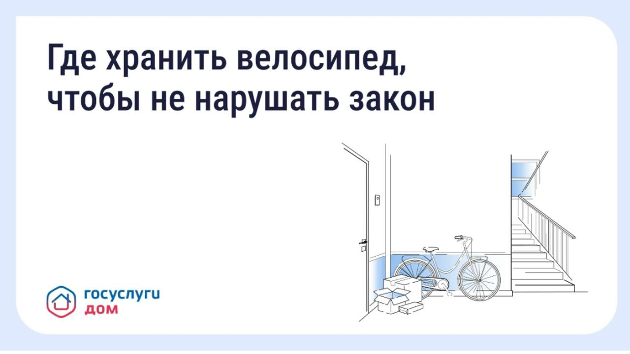 Хранение велосипедов в МКД: что говорит закон