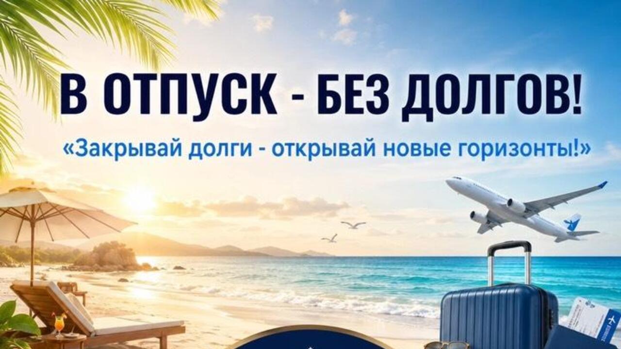 Лето в разгаре! «В отпуск − без долгов!»