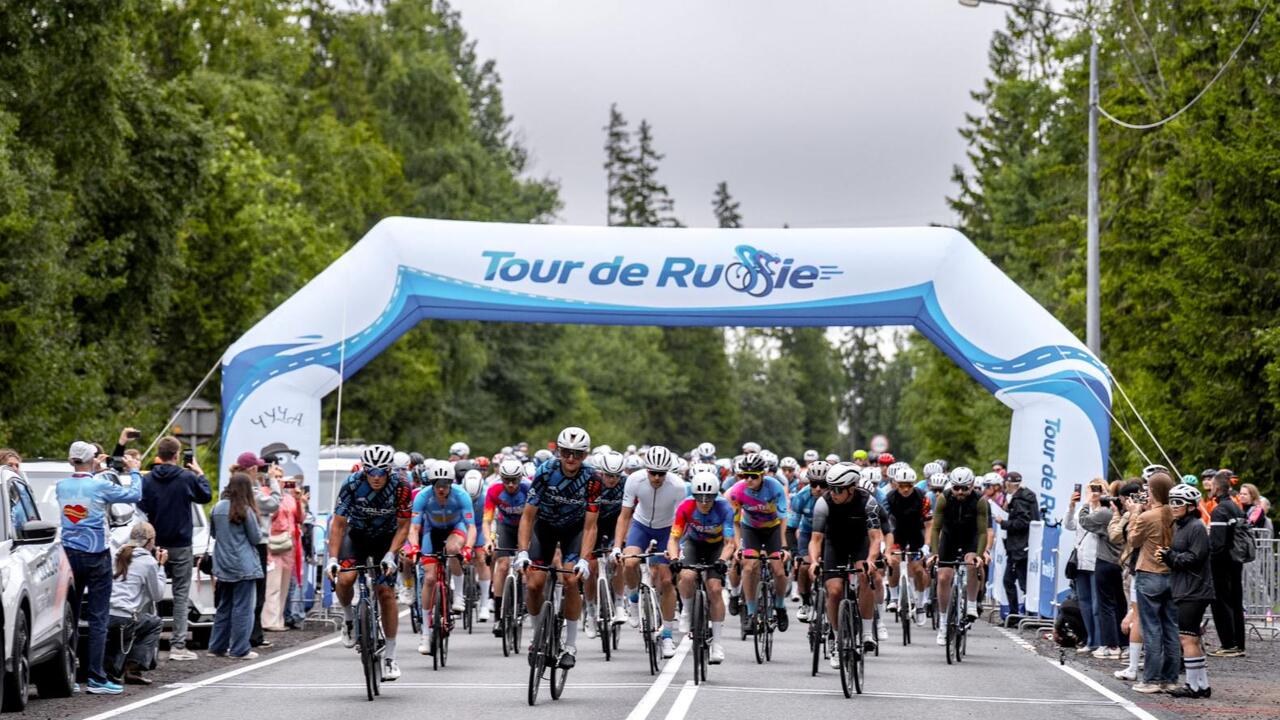 Велозаезд Tour de Russie впервые прошел в Ленинградской области