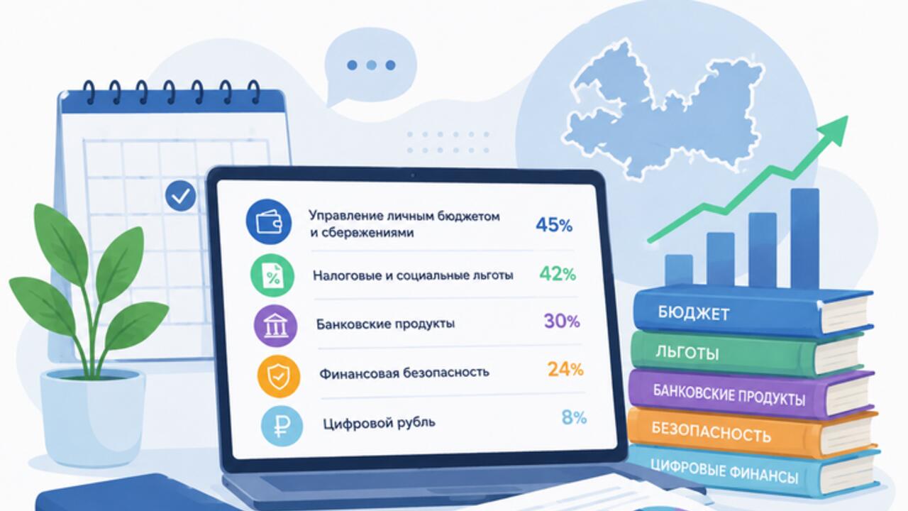 Какие темы финансовой грамотности интересуют жителей Ленобласти