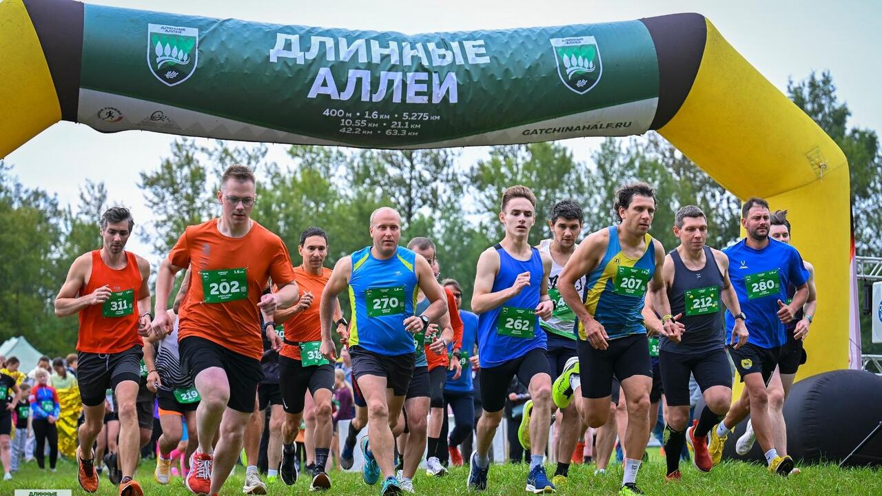 «Длинные аллеи»: победители гатчинского забега