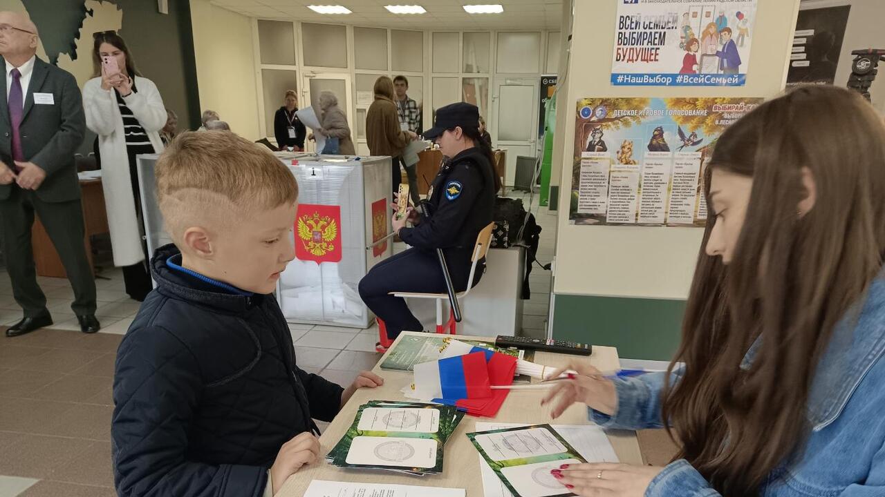 Как в Ленинградской области растят избирателей с пелёнок