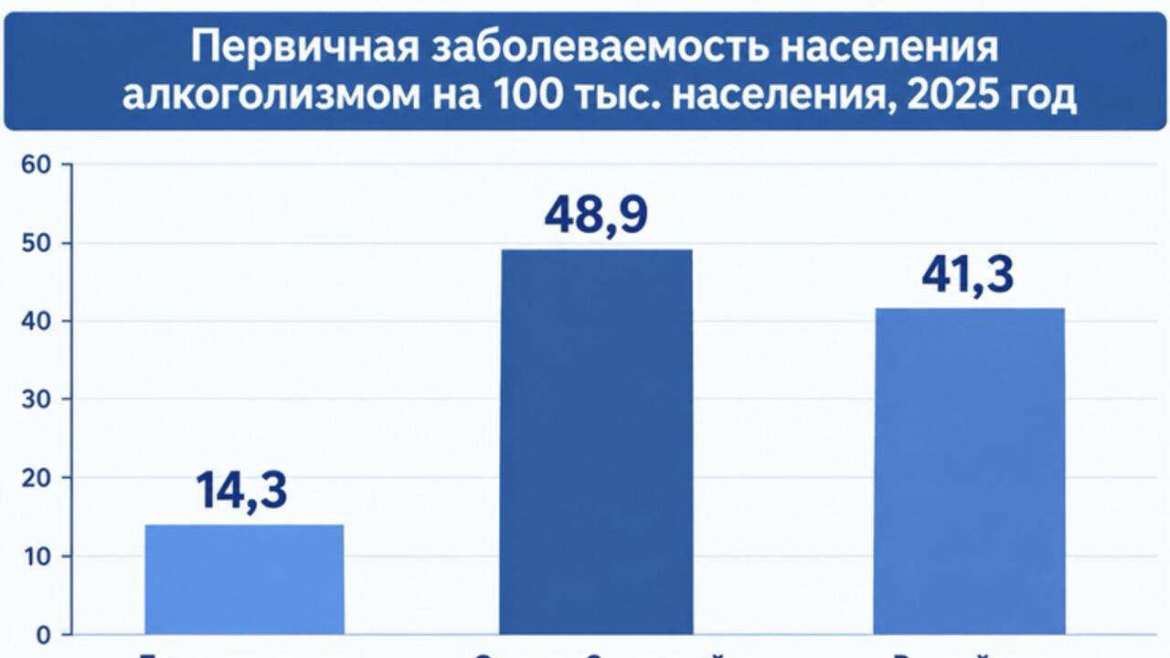 Ленинградская область вошла в число регионов России с самой низкой заболеваемостью алкоголизмом