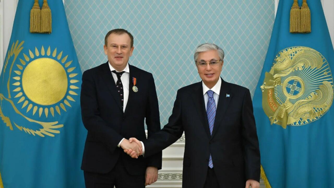 Александр Дрозденко награждён орденом «Достык» в Казахстане
